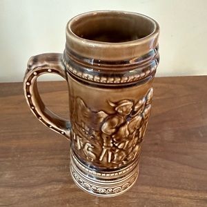 Vintage Beer Stein with Pat. Appl’d For on bottom